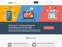 Tablet Screenshot of eonlogic.com